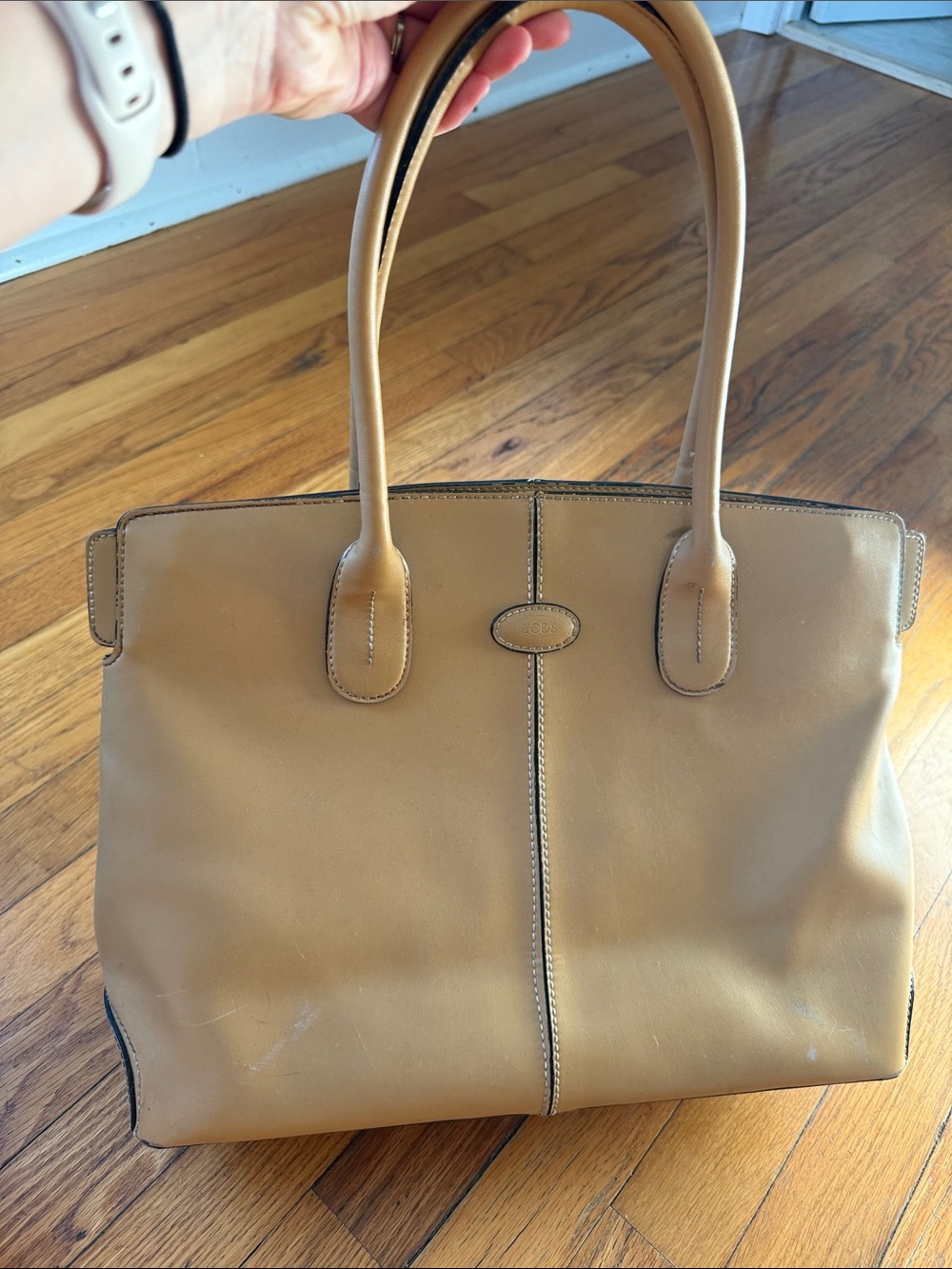 Classic Women's Tote Handbag in Tan